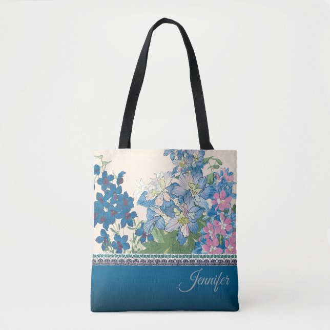 Blumendesign Tasche (Vorderseite)