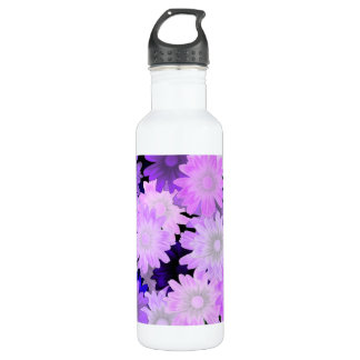 Blumendesign von Mauve Trinkflasche