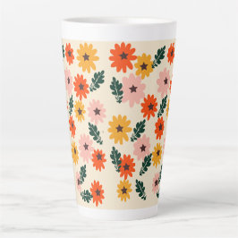 Blumendesignt Milchtasse