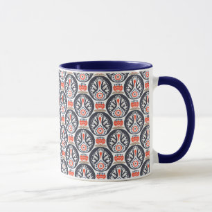 Blumendie türkei-Volkskunst-Muster Tasse