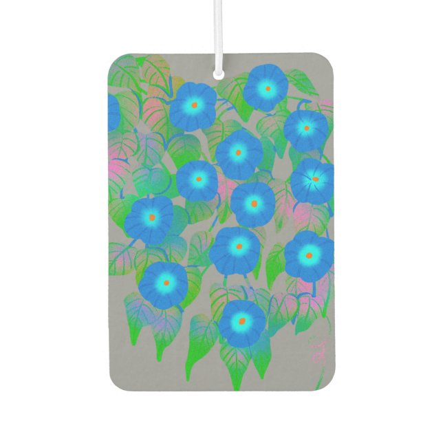 Blumendruck für Frühling und Sommer Autolufterfrischer (Vorderseite)