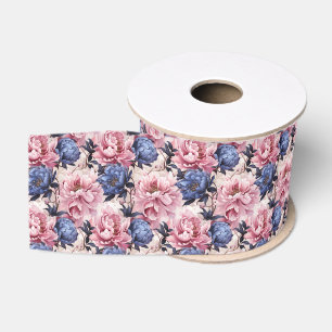 Blumendruck Grosgrain Ribbon Ripsband