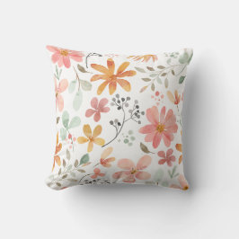 Blumendruck Kissen