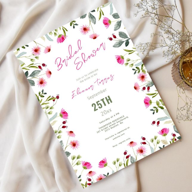 Blumendusche Einladung (Von Creator hochgeladen)