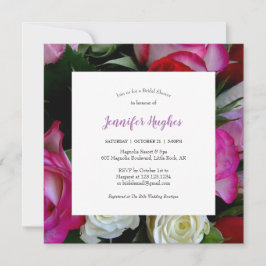 Blumendusche Einladung