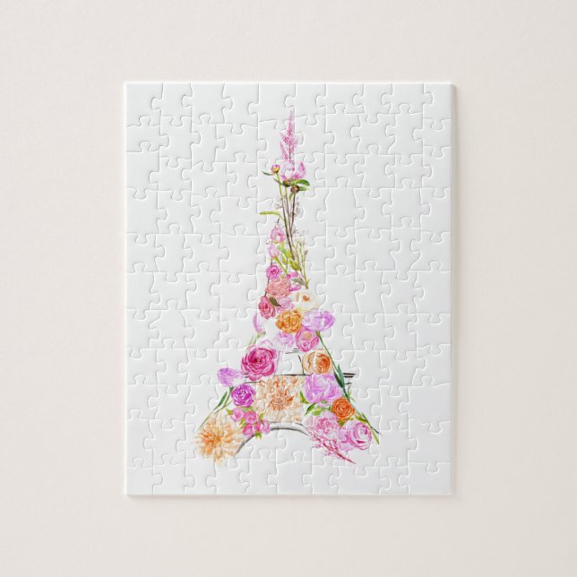 BlumenEiffelturm (Vertikal)