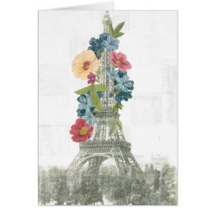 BlumenEiffelturm Paris, Frankreich