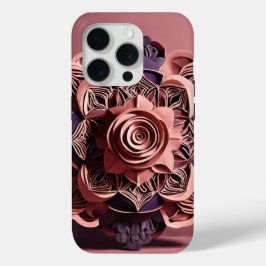 Blumenelegant: iPhone 15 Pro & iPad Hüllen