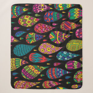 Blumeneleganz, abstrakter Hintergrund. Sherpadecke