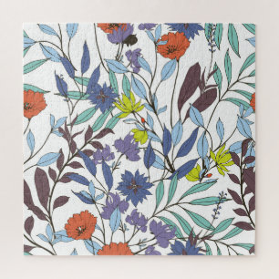 Blumeneleganz, abstrakter Vintage-Hintergrund.