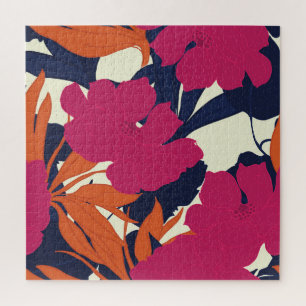 Blumeneleganz: abstraktes Muster
