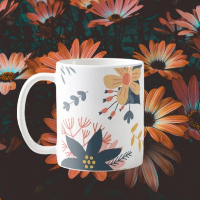 Blumeneleganz Kaffeetasse (Von Creator hochgeladen)