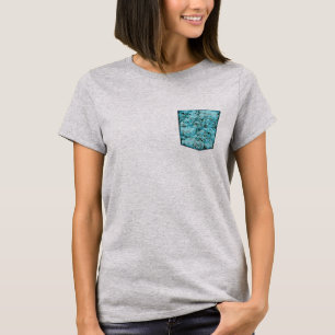 Blumenentwurfs-Taschent-stück T - Shirtentwurf T-Shirt