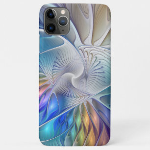 Blumenfantasie, buntes Abstraktes Fraktal Blume Case-Mate iPhone Hülle