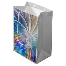 Blumenfantasie, buntes Abstraktes Fraktal Blume