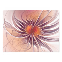 Blumenfantasie, farbenfrohe Abstrakte Fraktal Blum