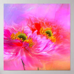 Blumenfantasie Poster