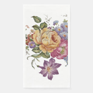Blumenfantasie serviette