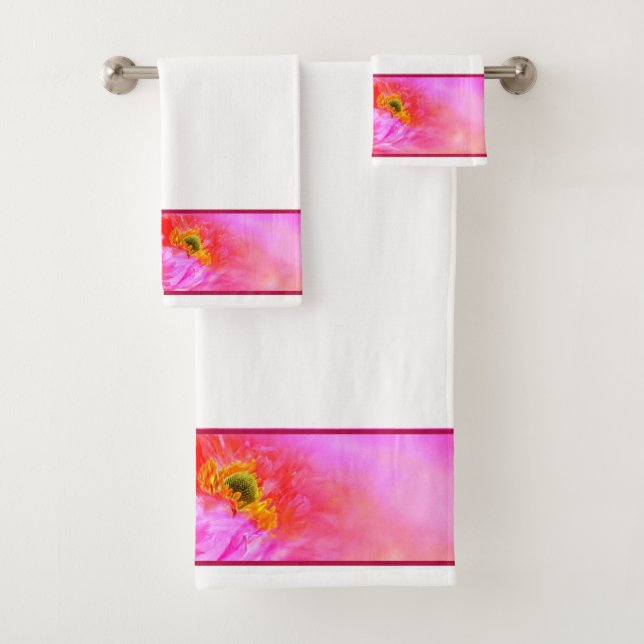 Blumenfantasiebad Handtuch Set (Insitu)