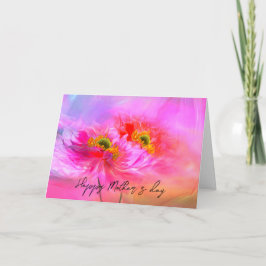 Blumenfantasy Muttertag Karte