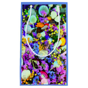 Blumenfarben Kleine Geschenktüte