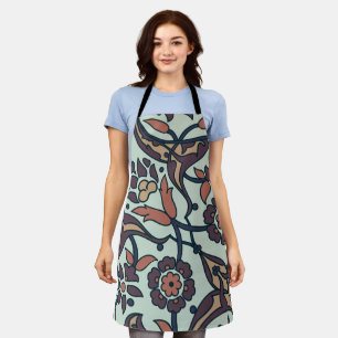 Blumenfarben und Glamour nahtlos modern Schürze