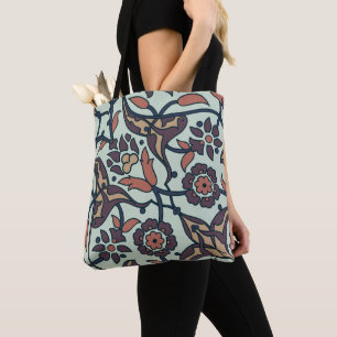 Blumenfarben und Glamour nahtlos modern Tasche