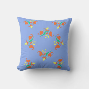 Blumenfarbiges Musterdruck-Kissenbezugs-Kissen Kissen