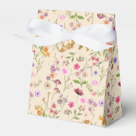 Blumenfarbmuster - rosa, lila, grün geschenkschachtel