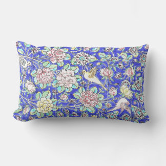 Blumenfarbstoffe Hummingbird Lendenkissen