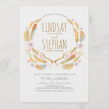 Blumenfeathers Antlers Summer Woodland Wedding