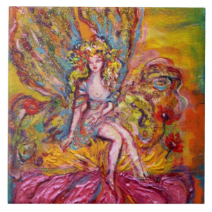 BLUMENFEE AUS IRIS FANTASY FLIESE