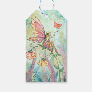 Blumenfee-Fantasie-Kunst-Geschenkanhänger Geschenkanhänger