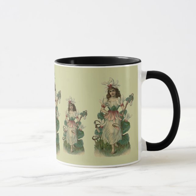 Blumenfee-Kaffeetasse Tasse (Rechts)