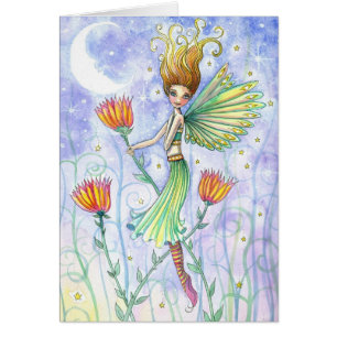 Blumenfee-Karte von Molly Harrison