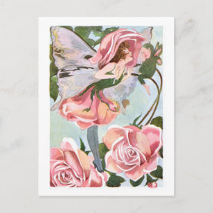 Blumenfee Postkarte