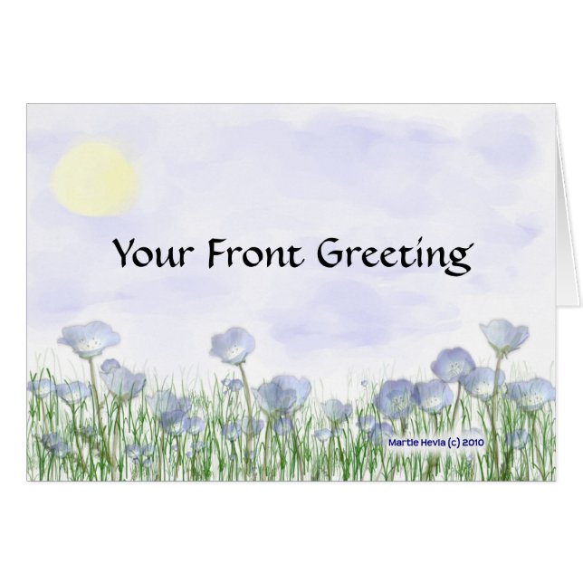 Blumenfeld (Vorderseite (Horizontal))