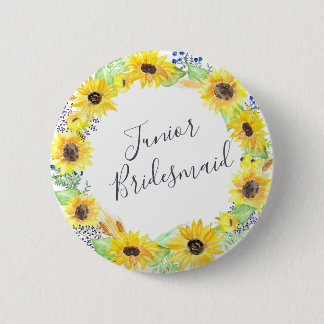 Blumenfelder Junior Bridesmaid Button
