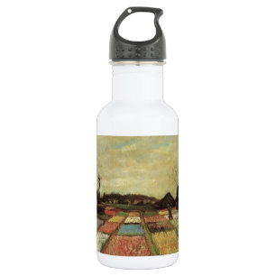 Blumenfelder von Vincent van Gogh. Edelstahlflasche
