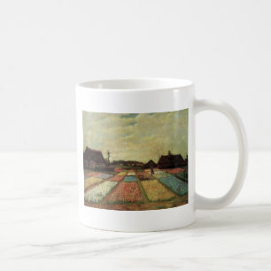 Blumenfelder von Vincent van Gogh. Kaffeetasse