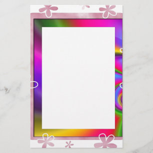 BLUMENFoto-RAHMEN Briefpapier