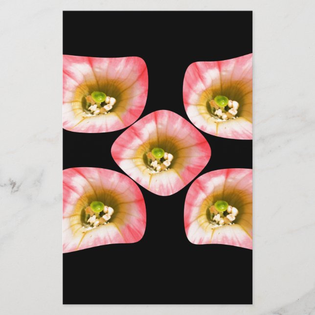 Blumenfreude Briefpapier (Vorderseite)