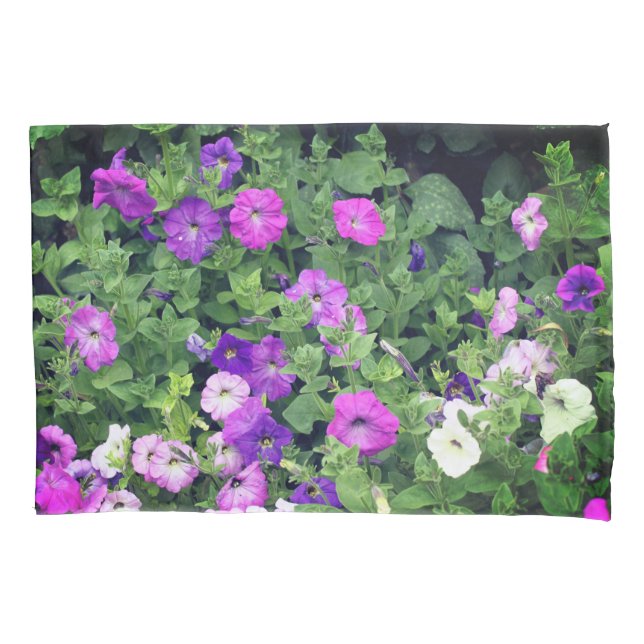 Blumenfrühling Sommerdekor Petunia Blume Niedlich Kissenbezug (Vorderseite)
