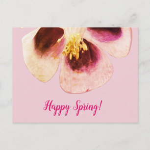 Blumenfrühlingskarte Postkarte