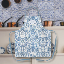 Blumengarten Blau und Weiße Großmutter