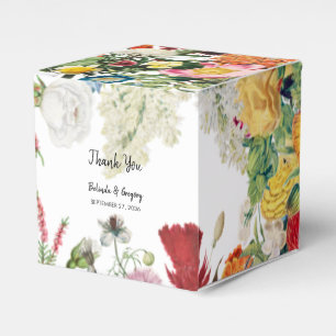 Blumengarten Blume Hochzeit Geschenkschachtel