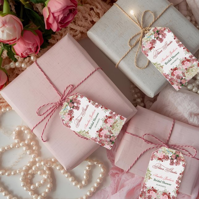 Blumengarten Brautdusche Einladung Geschenkanhänger (Von Creator hochgeladen)