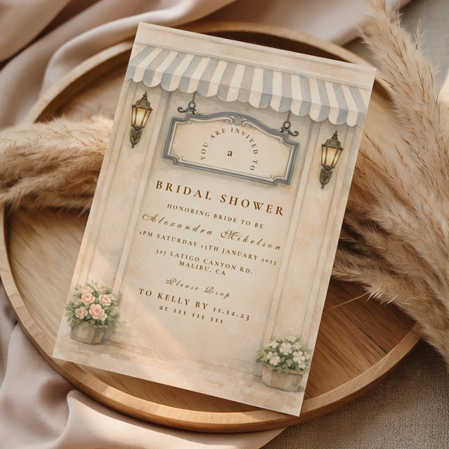 Blumengarten-Brautparty Einladung (Von Creator hochgeladen)