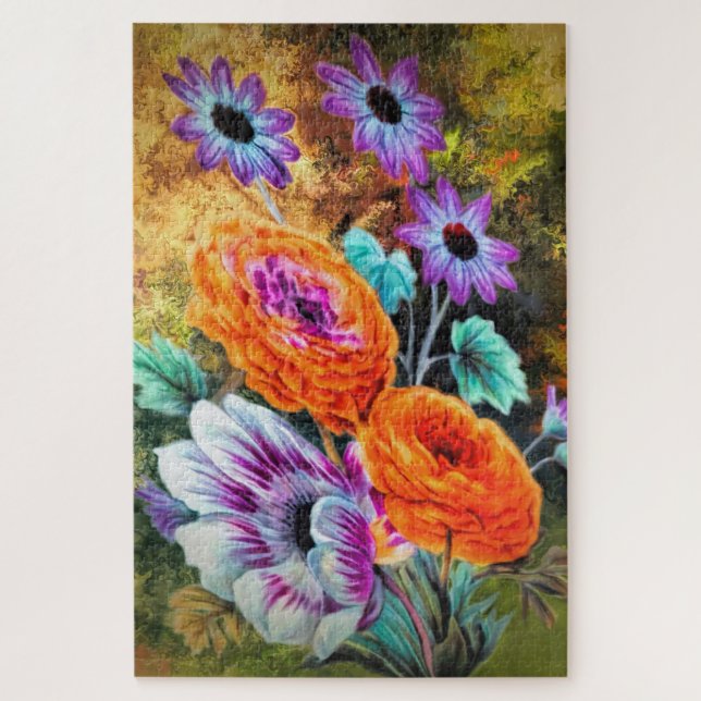 Blumengarten Dahlia und daisa (Vertikal)