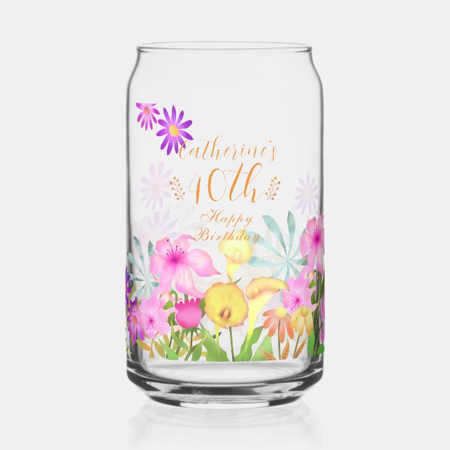 Blumengarten Dosenglas (Links)